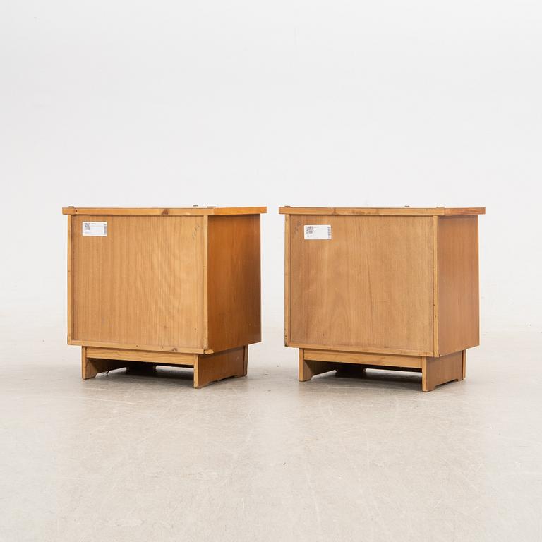 Sängbord, ett par, 1900-talets mitt.