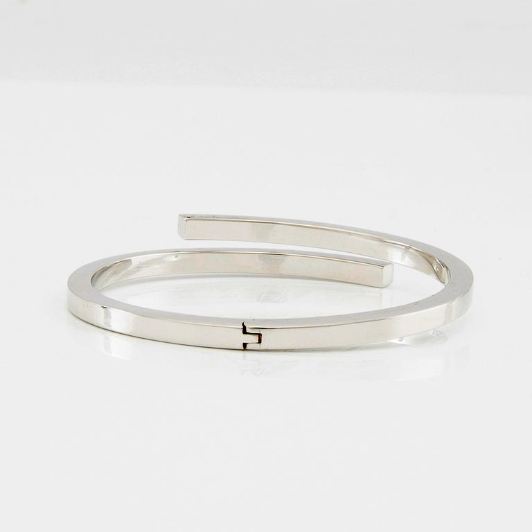 Stelt armband 18K vitguld, Cecchinato Trissino Vicenza Italy.