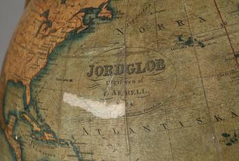 JORDGLOB, utgiven av Akrell, Stockholm. 1864.
