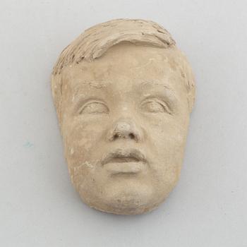 Nils Möllerberg, Skulptur förlaga till Barnansikte.
