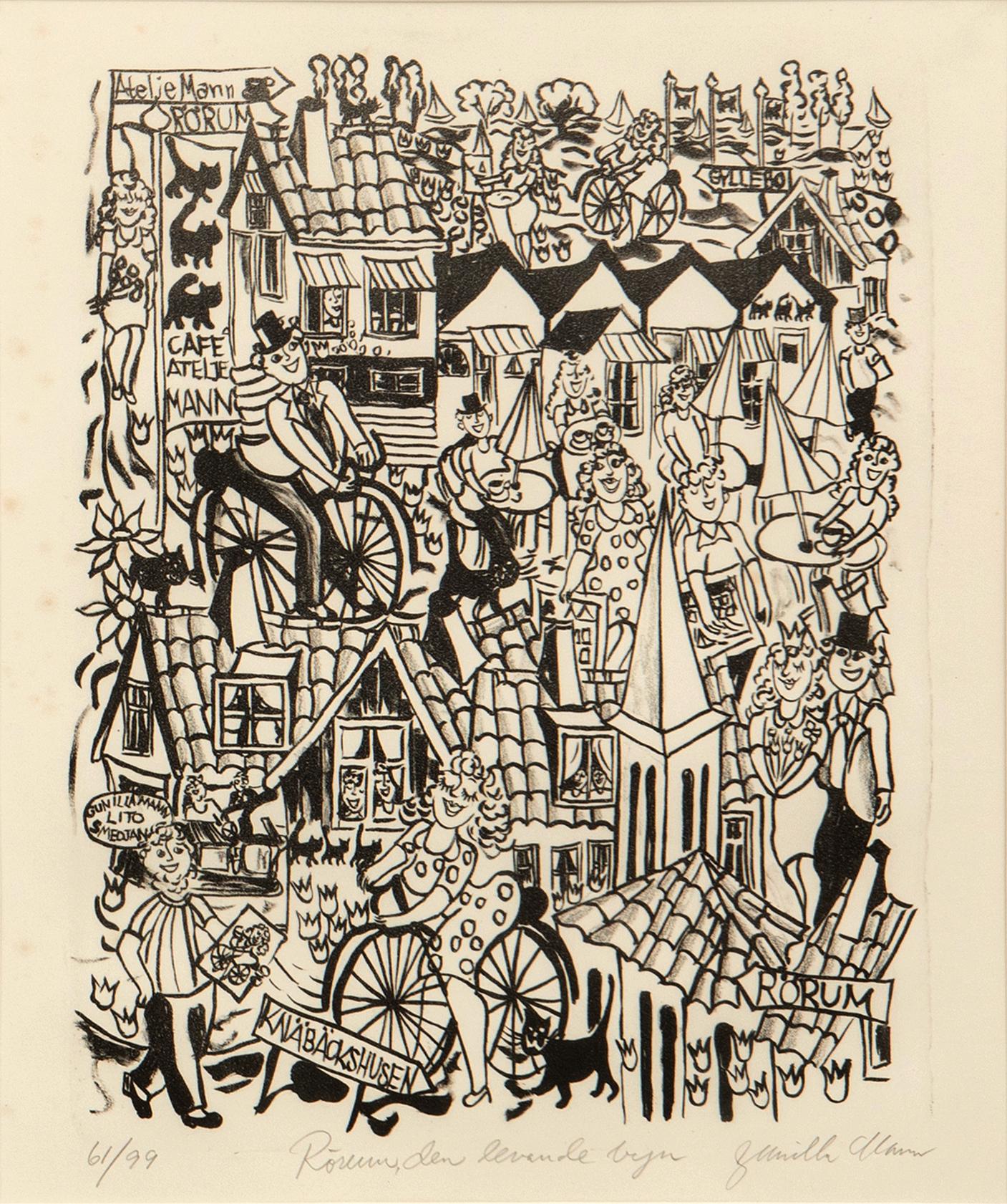 Gunilla Mann, "Rörum, den levande byn".