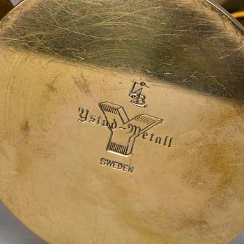 LJUSSTAKAR/VASER, 4 st, Liljan, Ivar Ålenius Björk, Ystad metall.