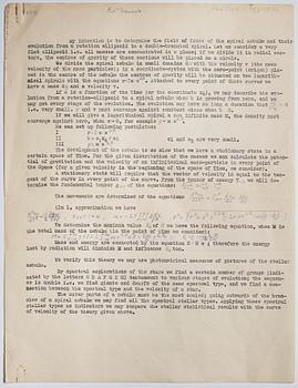 Albert Einstein (1879-1955) two letters, signed 1938.