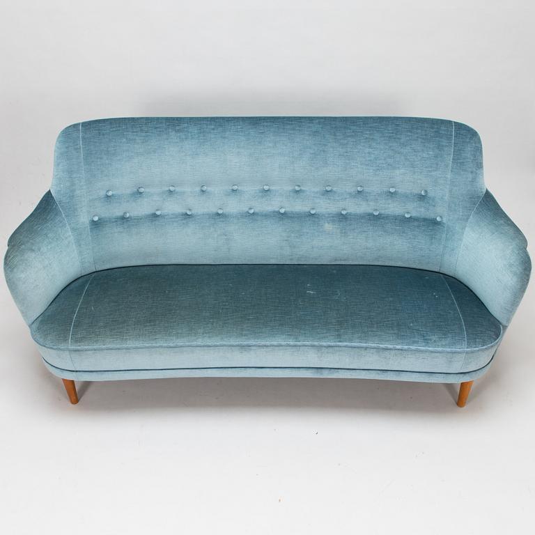 Carl Malmsten, A 'Samsas' sofa, AB O.H. Sjögren, Tranås, Sweden.
