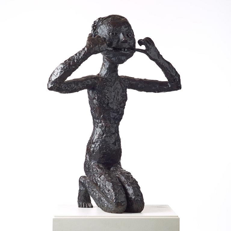 Lena Cronqvist, "Grimaser, mun".