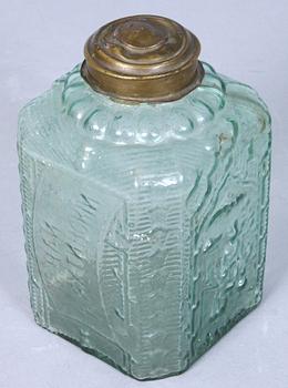 TEDOSA, glas, samt LIKÖRGLAS, 1800-tal.