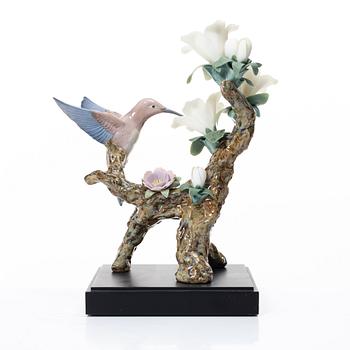 Lladró, figurine, "Hummingbird", Spain.