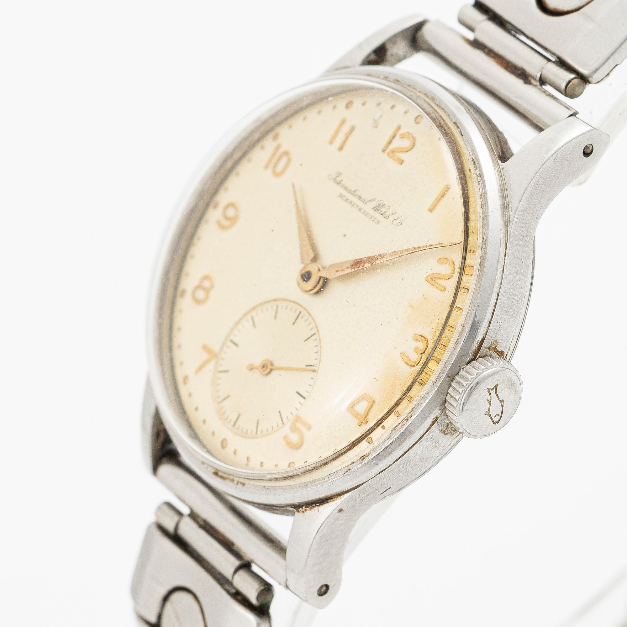 IWC, “Vin- & Spritcentralen”, wristwatch, 33.5 mm.