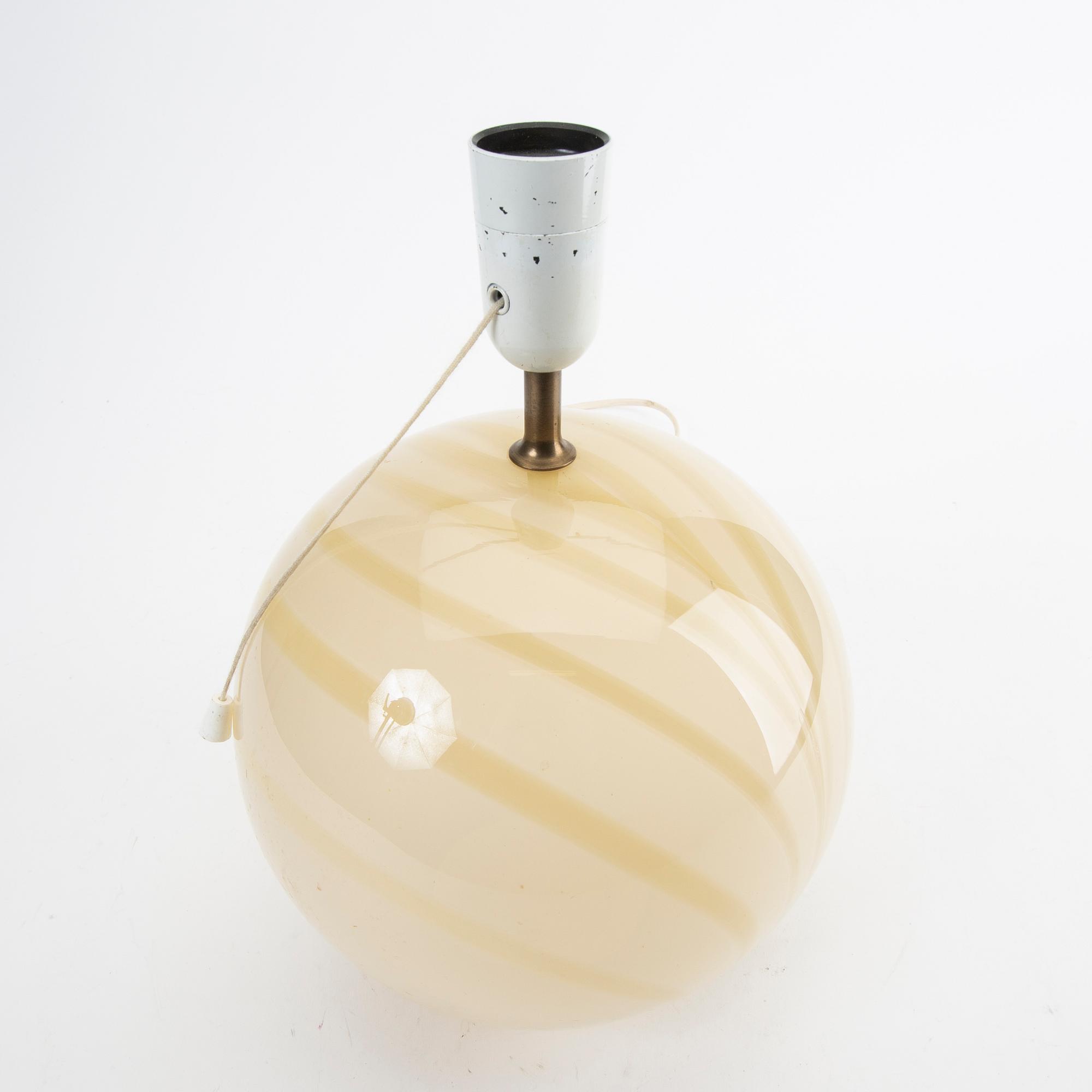 Bordslampa Ateljé Lyktan för studio åhus  1900-talets andra hälft.