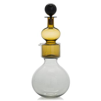 Kaj Franck, a decanter, KF 501  'The Bells of Kremlin', signed K. Franck, Nuutajärvi, Notsjö -61.