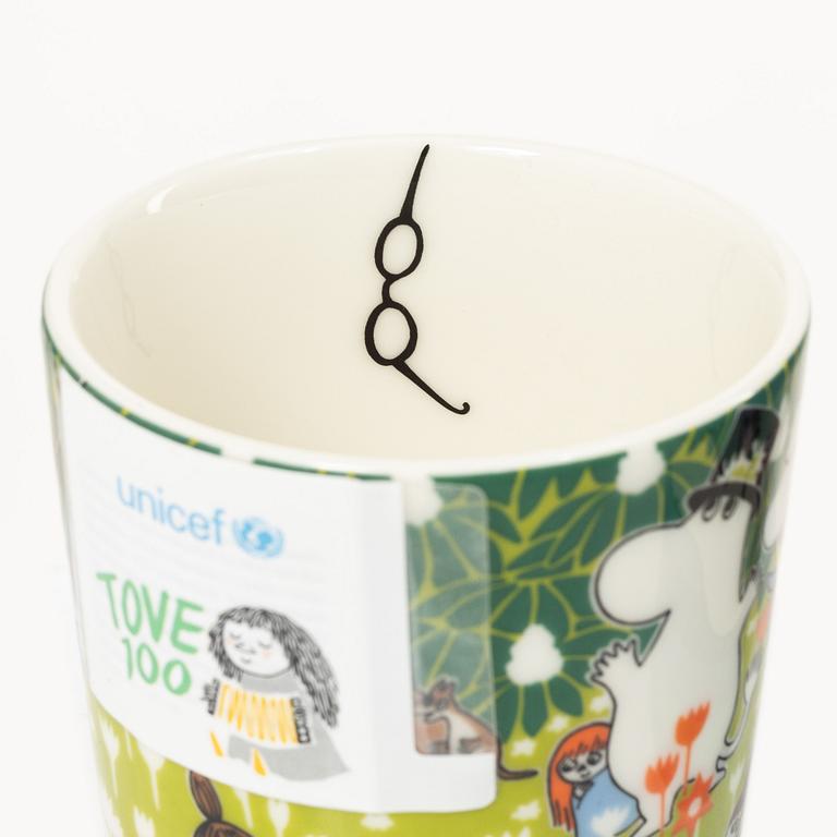 Arabia, three Moomin mugs, Finland, 2006-14.