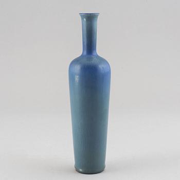 Berndt Friberg, two stoneware vases, Gustavsberg studio, Sweden, one dated 1955.