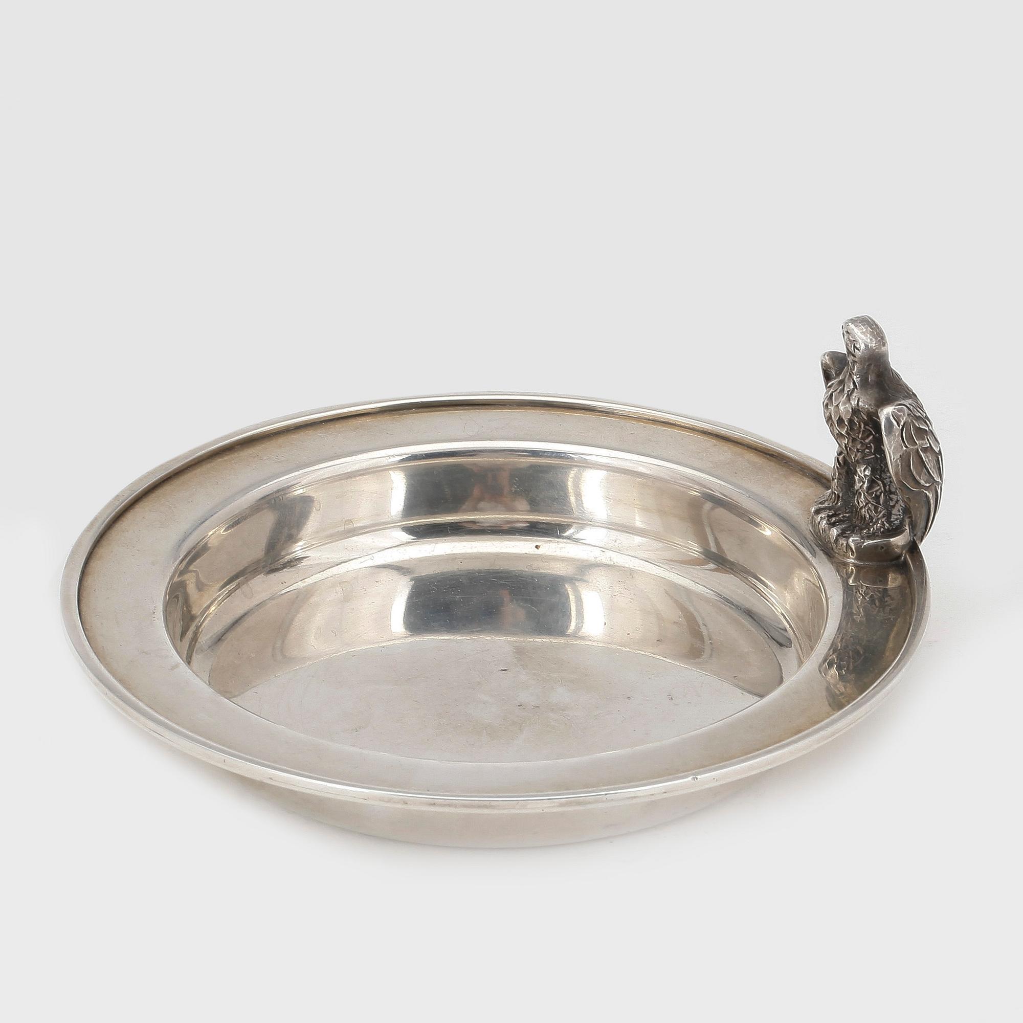 FAT, silver, Atelier Borgila, Stockholm, 1944. Tot vikt 153 gram.