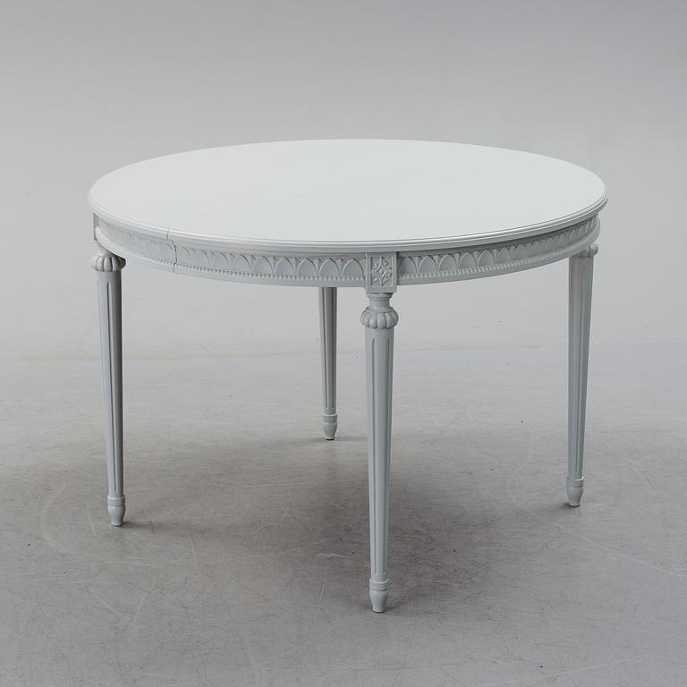 A second half of the 20th century Gustavian style table.