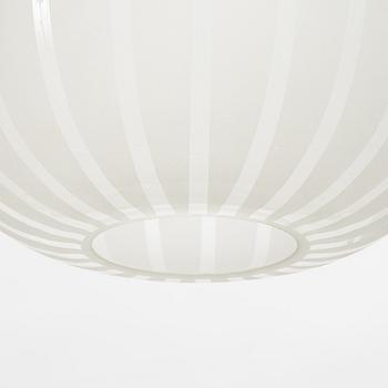 A Swedish Modern glass ceiling light, Orrefors, 1940's.