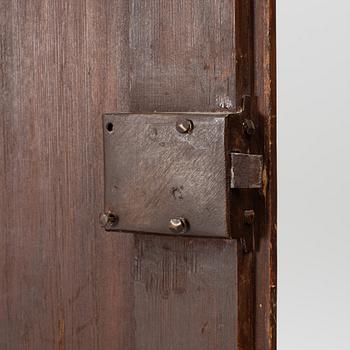 A Swedish corner cabinet, 18th Century.