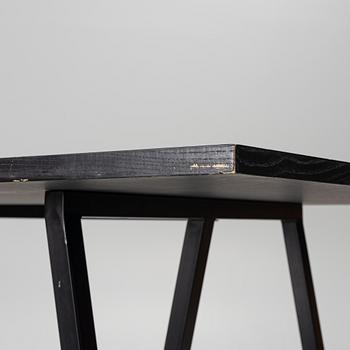 A 'Loop Stand High Table', Hay.