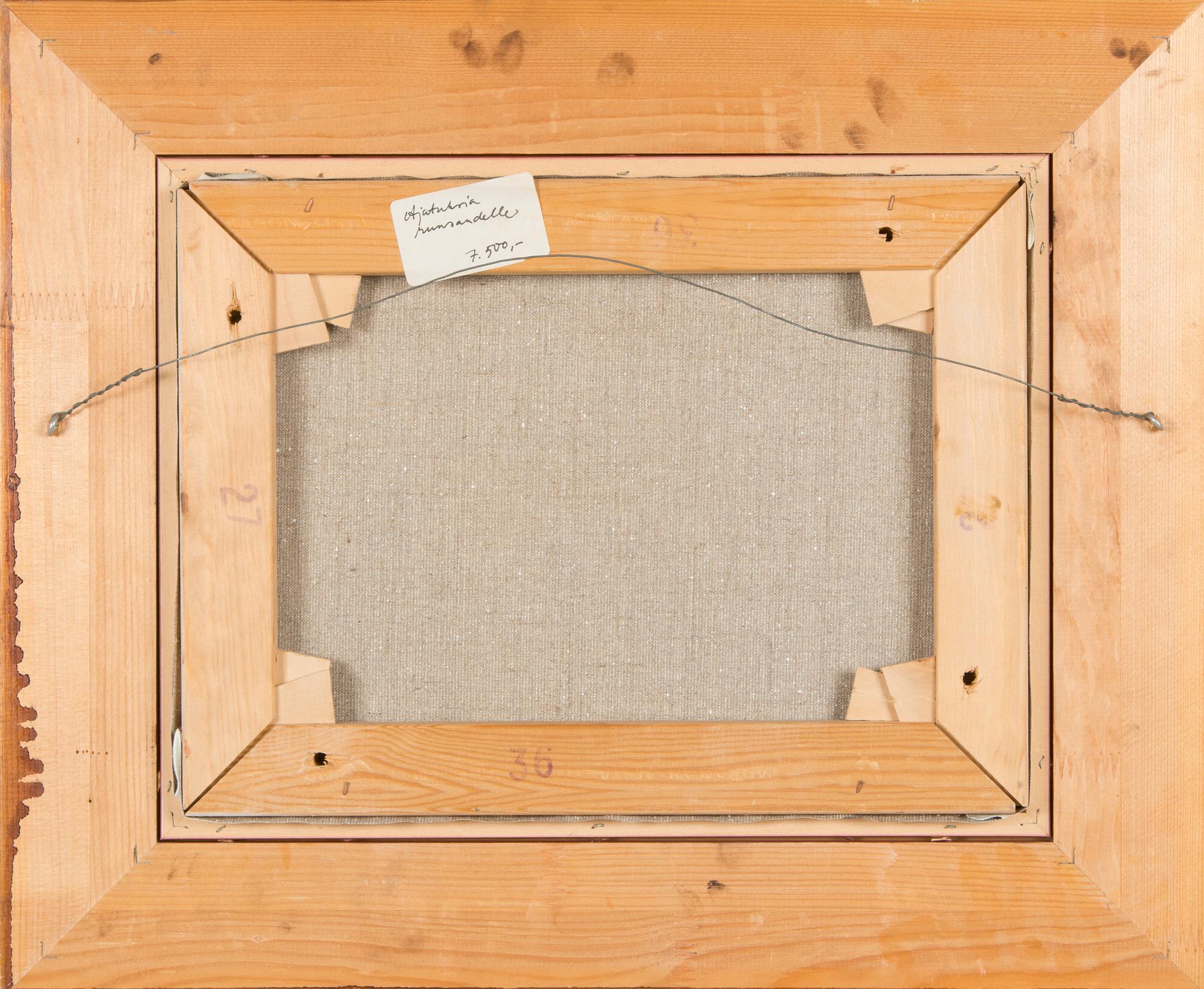 Johanna Oras, "Ajatuksia runsaudelle" (Tankar om överflöd).