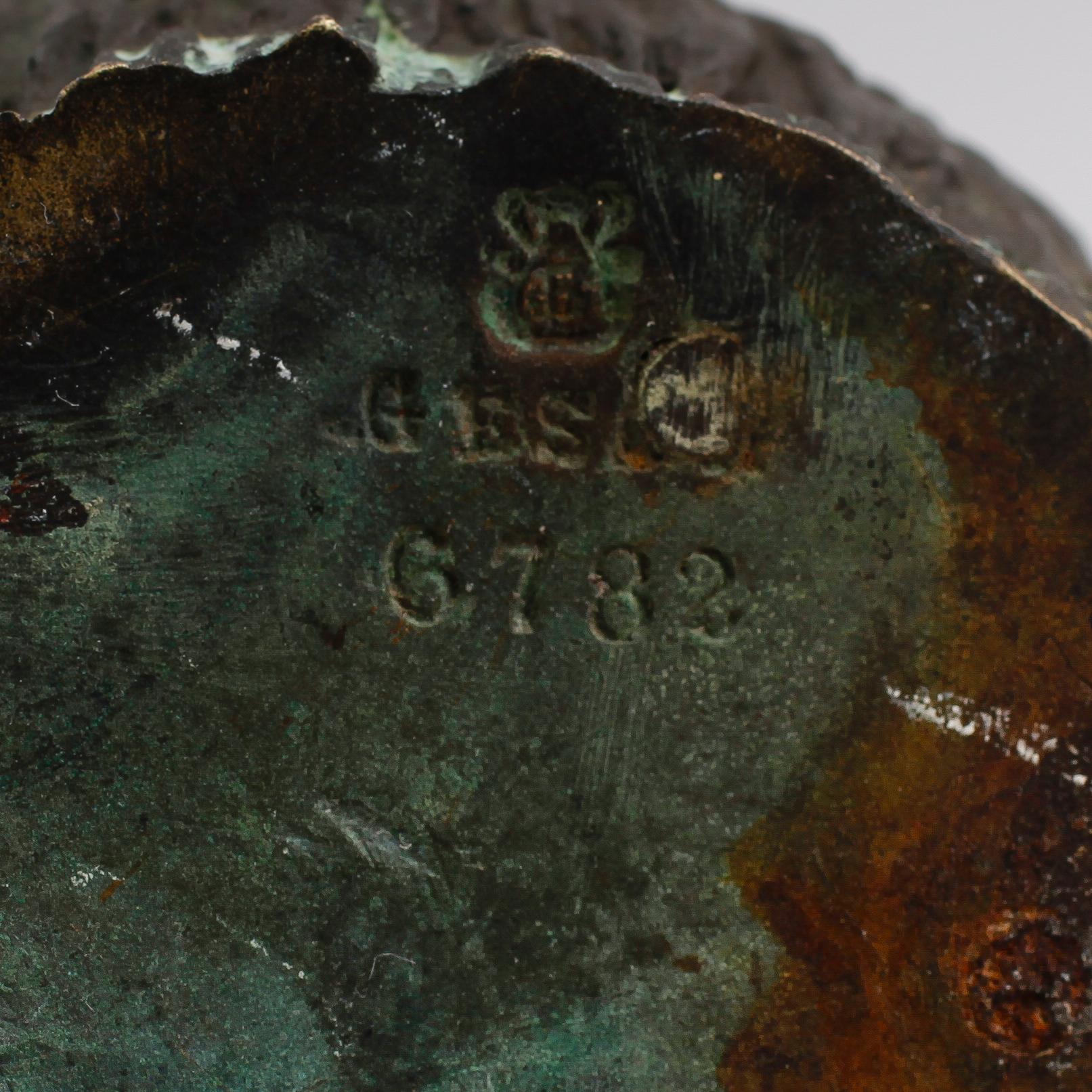 SKULPTUR, brons, 1800/1900-tal.