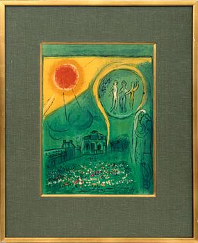 Marc Chagall, "Le Carrousel de Louvre", 1954.