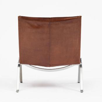 Poul Kjaerholm, a "PK22" easy chair, E. Kold Christensen, Denmark.