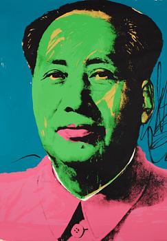 Andy Warhol, "Mao".