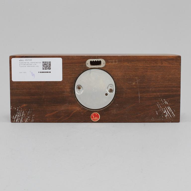 BAROMETER, TERMOMETER & HYGROMETER, Lufft, Tyskland, 1900-talets mitt.