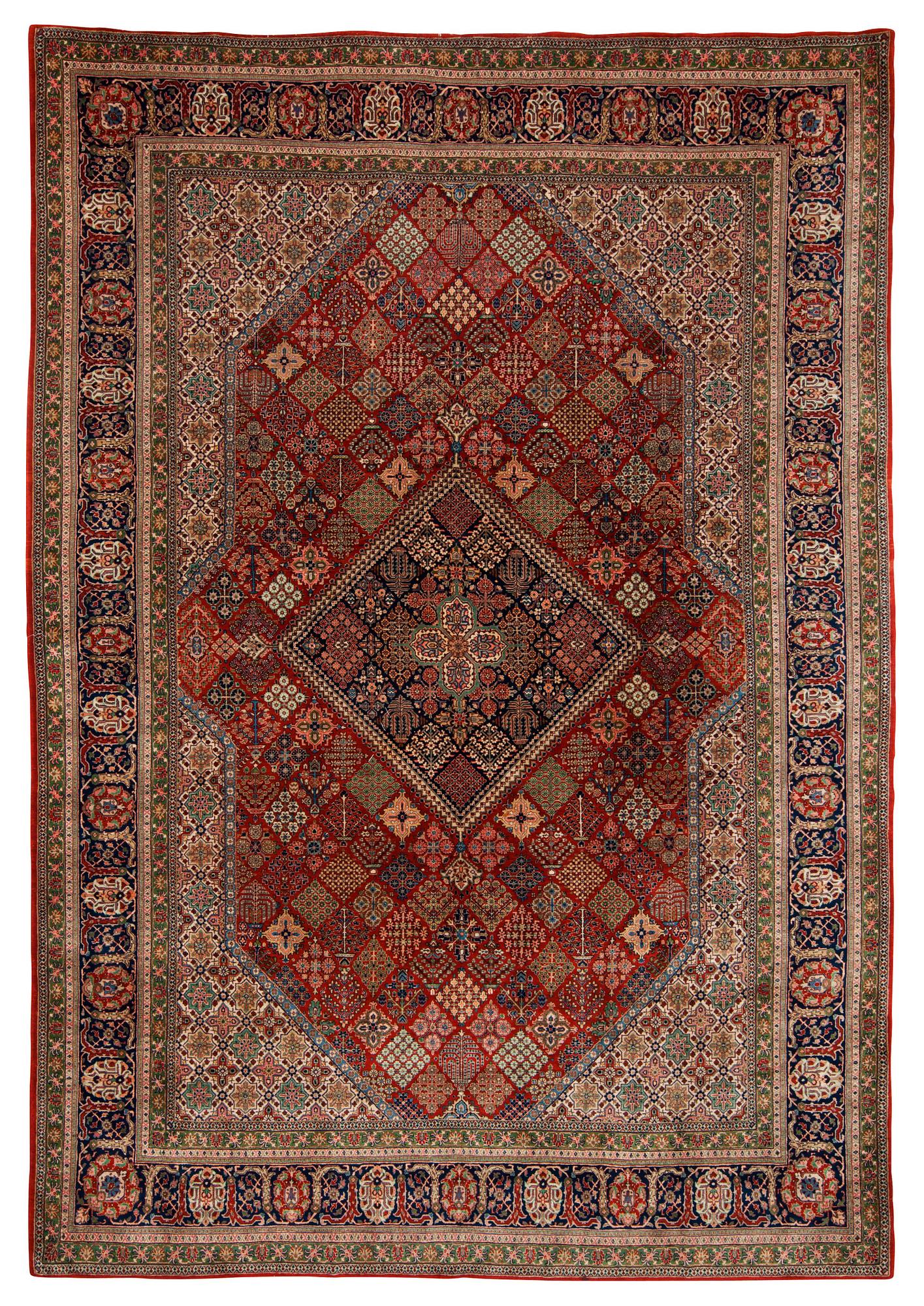 SEMIANTIK/OLD DJOSHAGAN sannolikt. 416,5 x 291 cm.