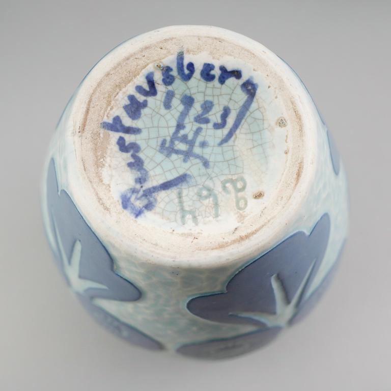 VASER, 3 st, stengods, Josef Ekberg, Gustavsberg.