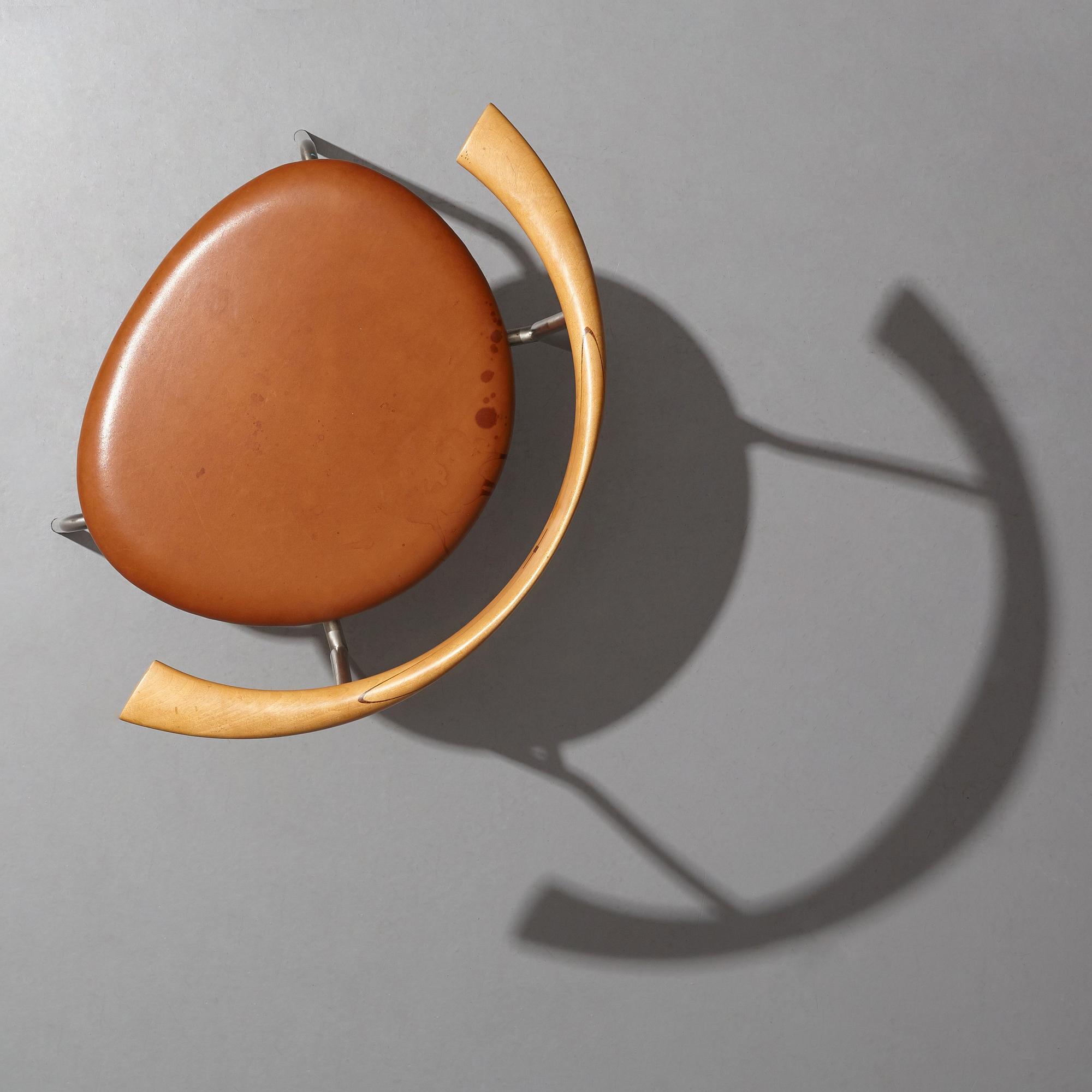 HANS J WEGNER, a "JH 701" chair for Johannes Hansen, Denmark, 1960-70's.