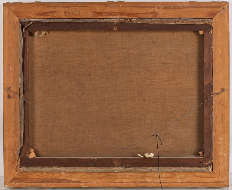 JOSEPH CLARK, oil on canvas, signed J. Clark and dated -83.