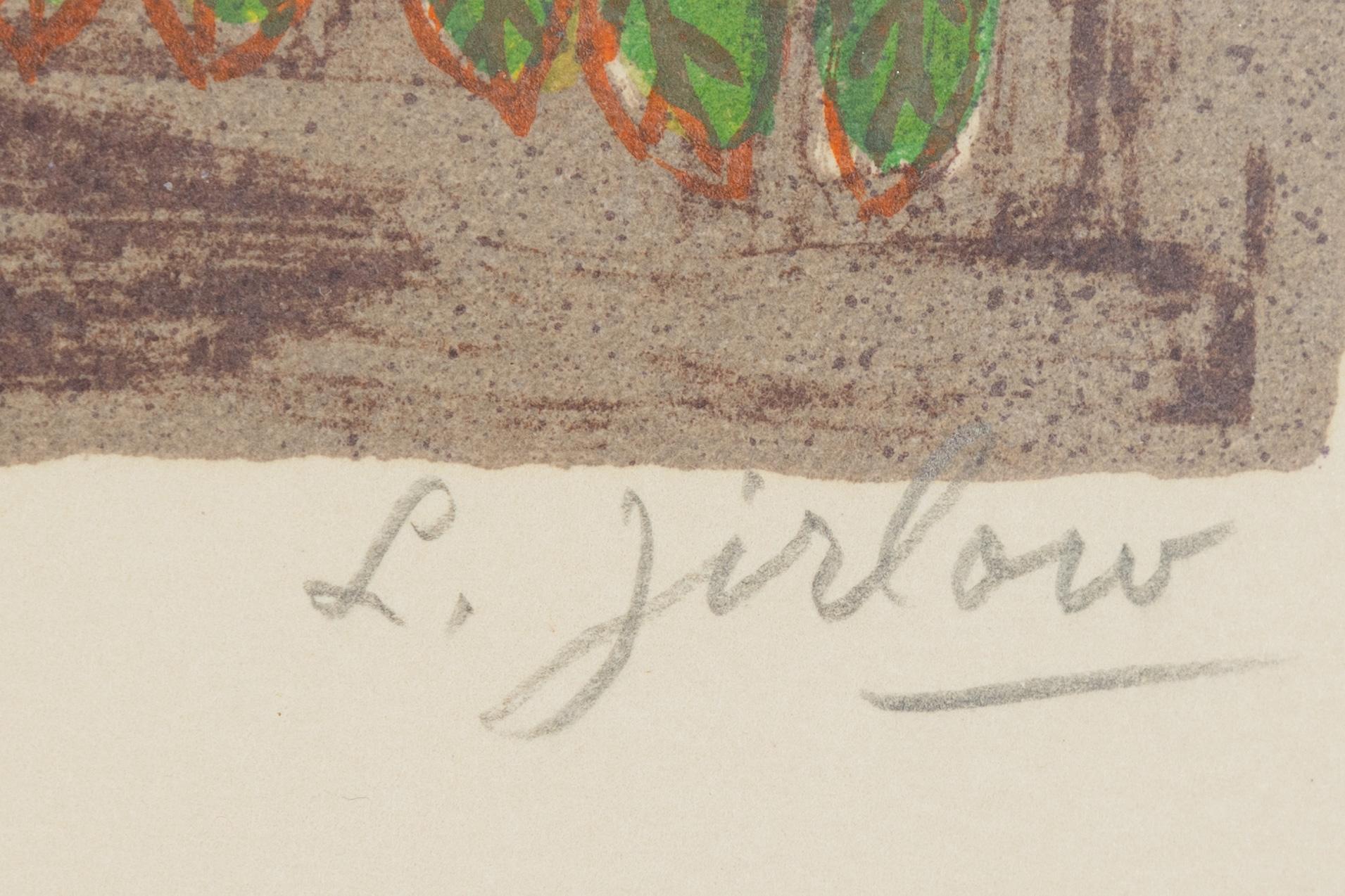 Lennart Jirlow, lithograph in colours, 1976, signed 437/460.