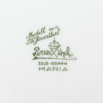 SERVISPORSLIN, 45 delar, Maria, Rosenthal.