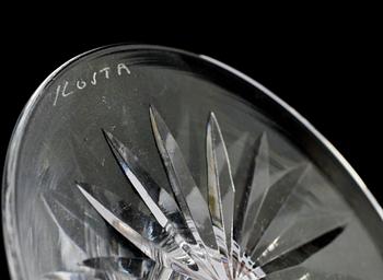 GLASSERVIS, 36 delar, "Elvira Madigan", Kosta, 1900-tal.