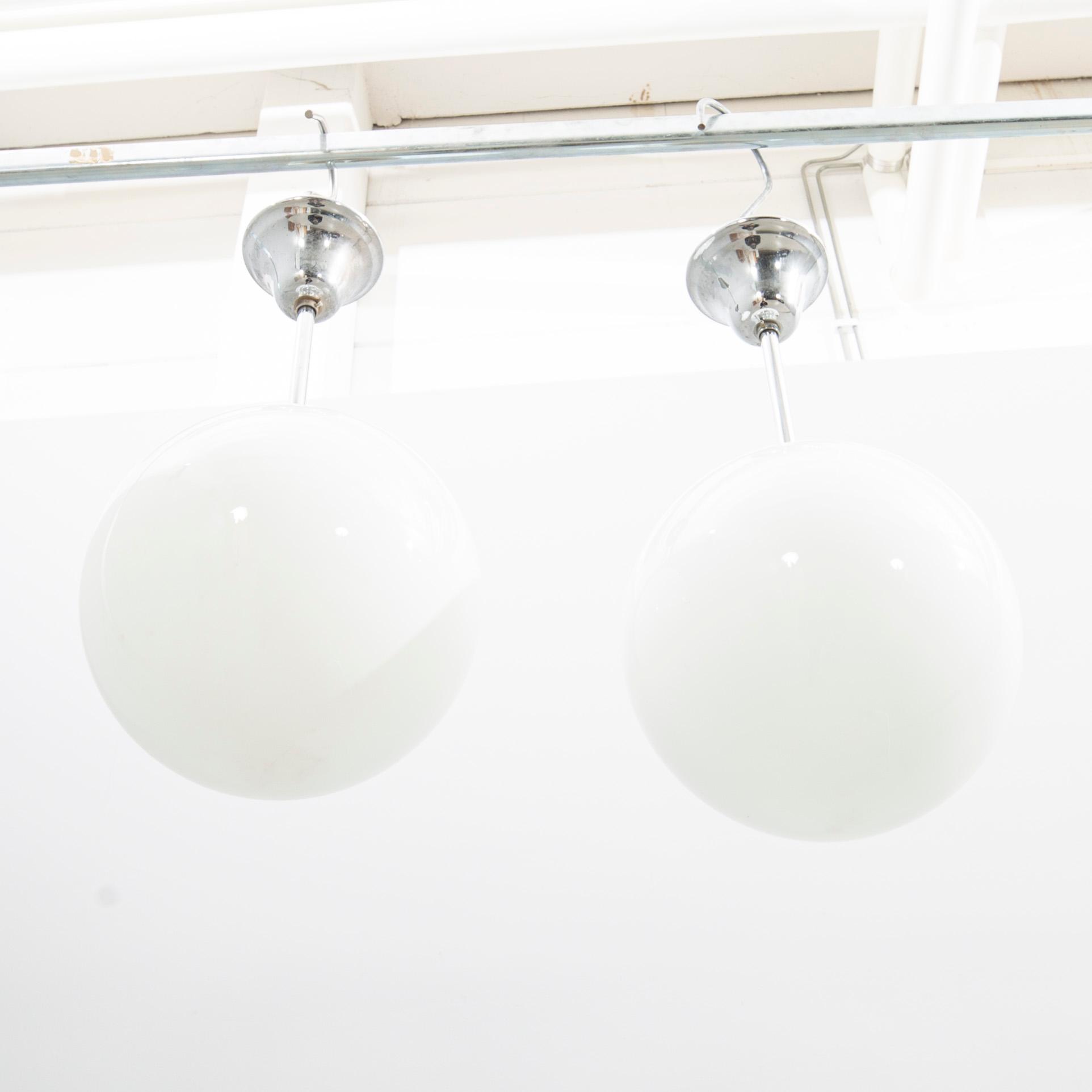 Ceiling lamps a pair 20th century.