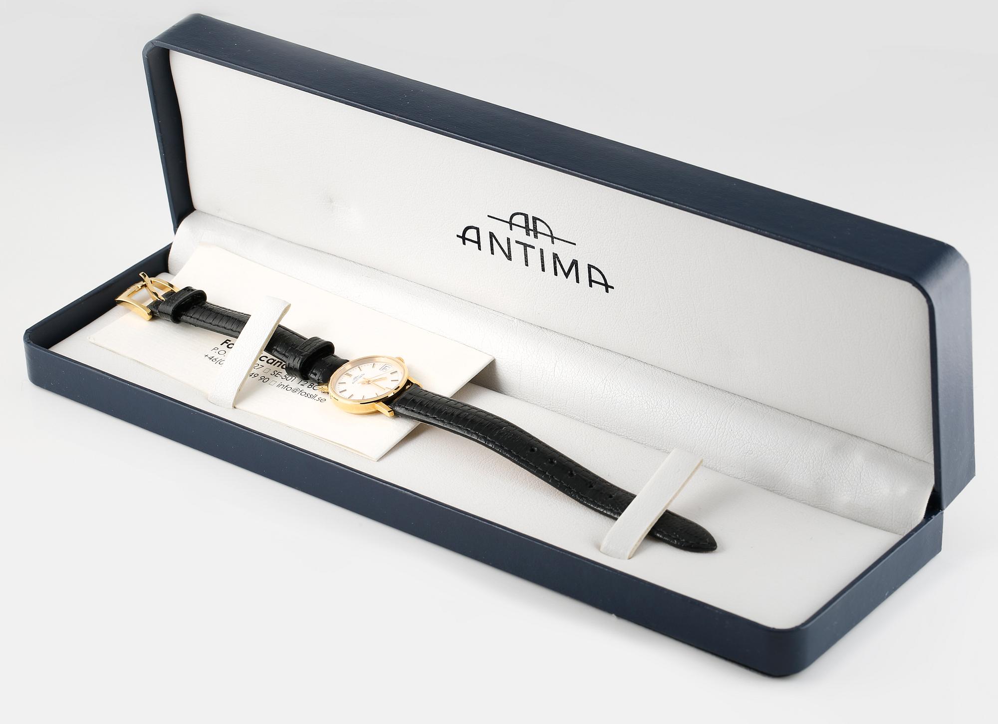 ARMBANDSUR, Dam, 18 k guld, Antima.