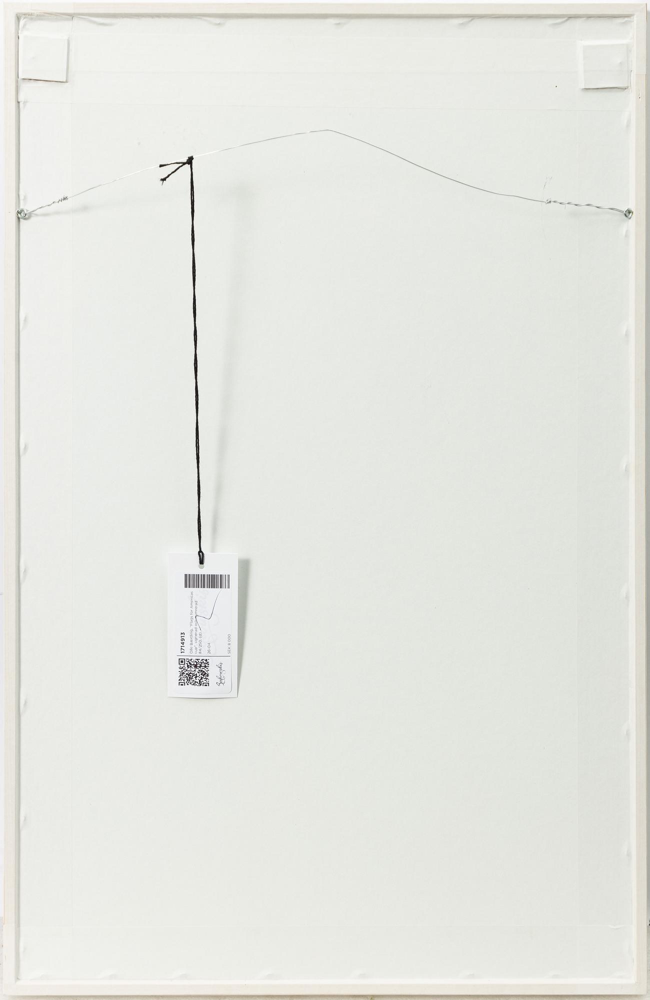 Olle Bærtling, "Yio", ur "Flags for America's Cup".