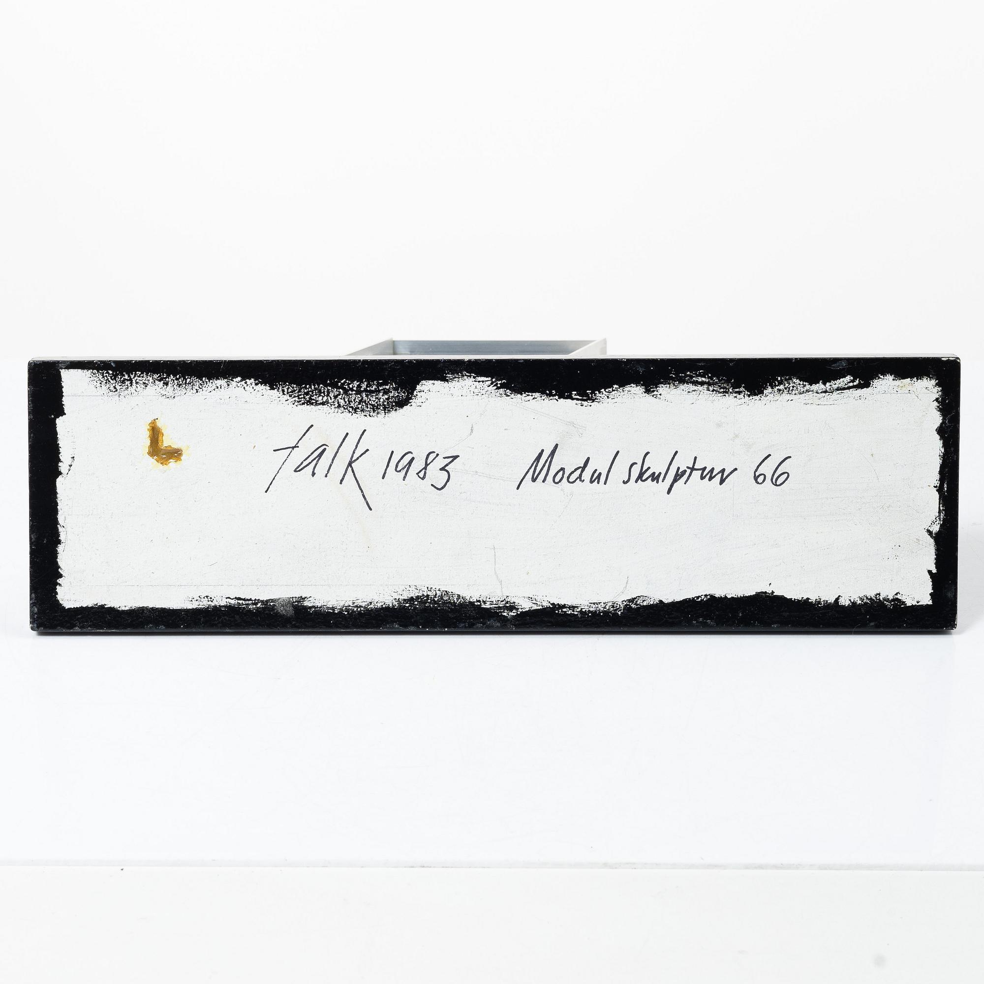 Lars Erik Falk, "Modulskulptur 66".