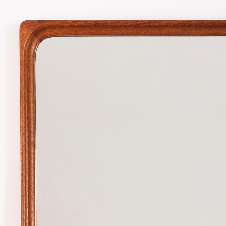 A teak mirror, Glasmäster, Markaryd, 1960's.