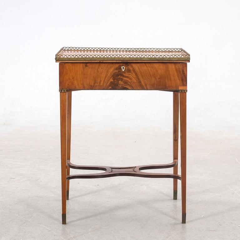 Work table, late Gustavian, 18th century.