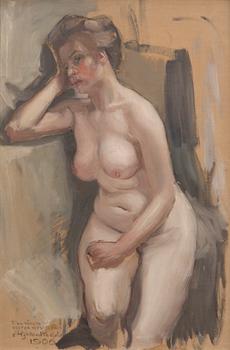 NUDE PORTRAIT.