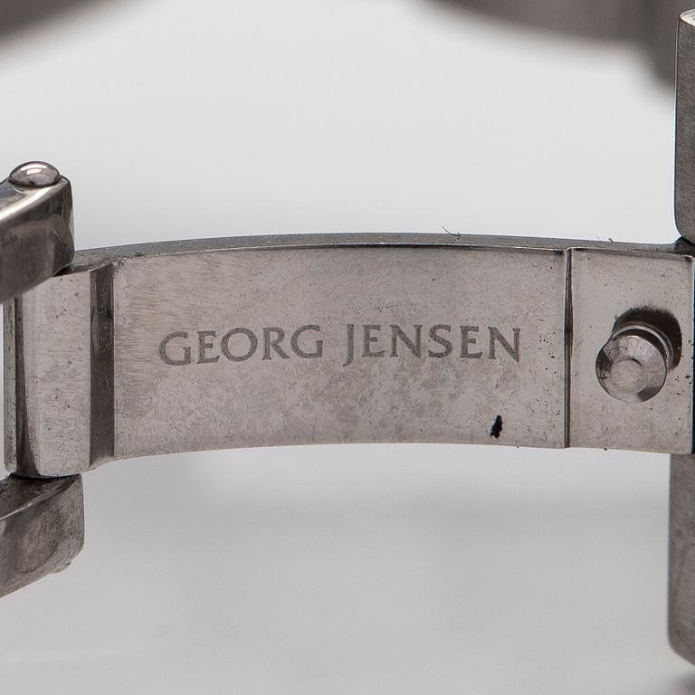 Georg Jensen, Vice, design Barth Nussbaumer, armbandsur, 40 mm.