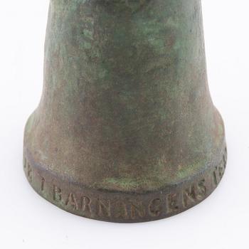 Jussi Mäntynen, sculpture, bronze, signed and dated -55.