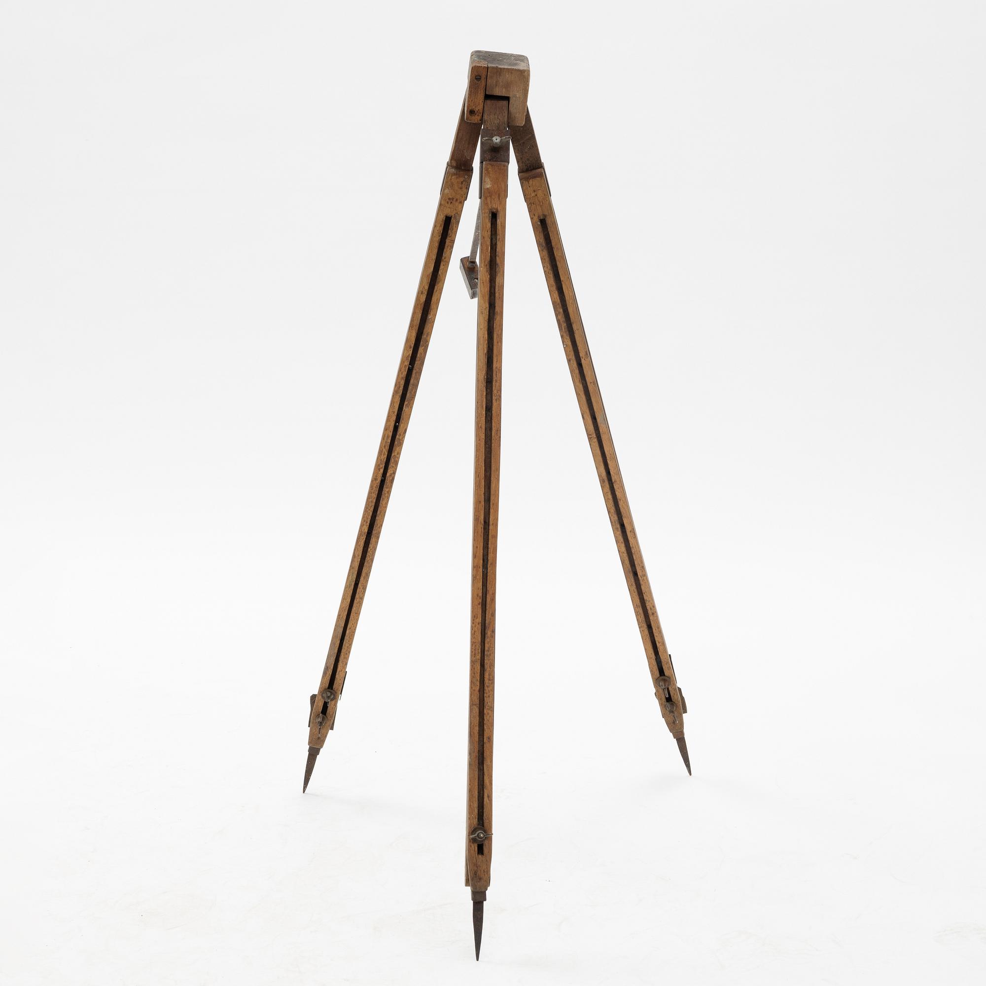 Birger Simonssons friluftsstaffli, paletter & målarlådor.