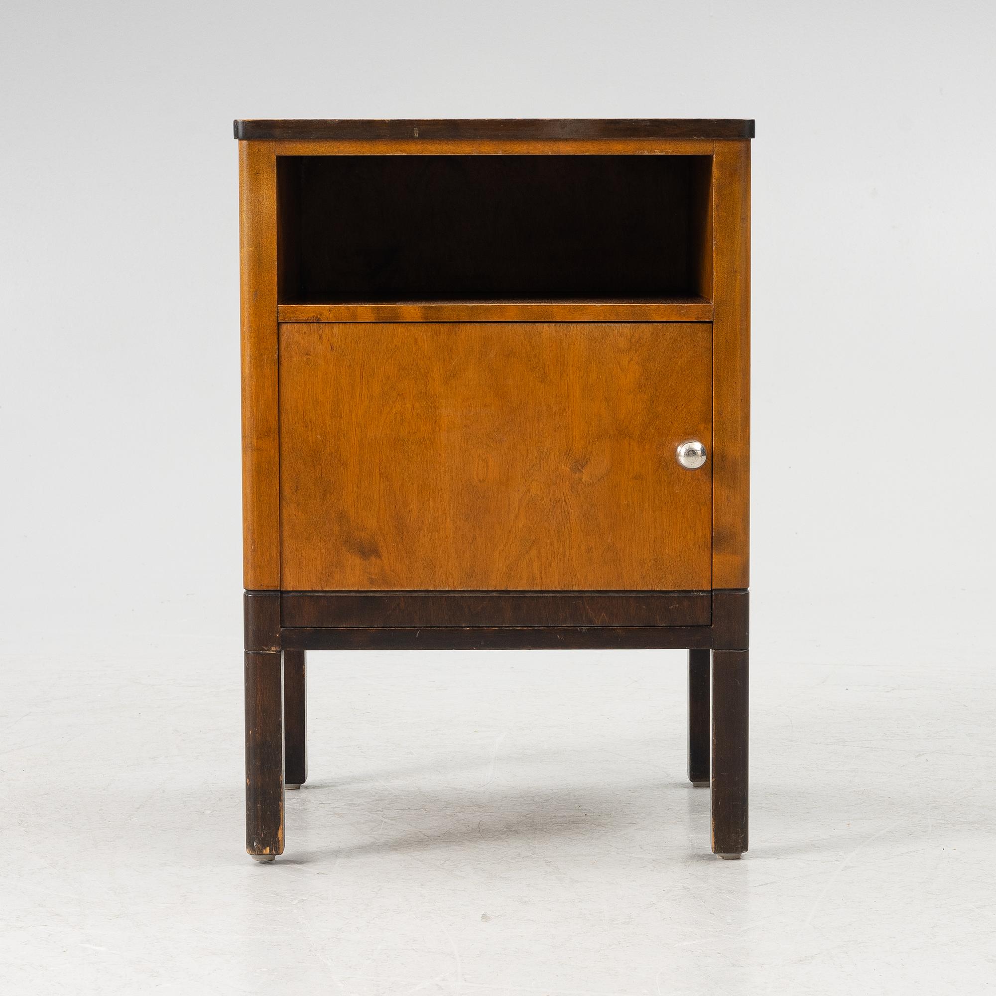 Nordiska Kompaniet, an 'Ideal' bedside table, 1936.