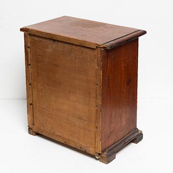 Miniature chest of drawers, first half of the 20th century.