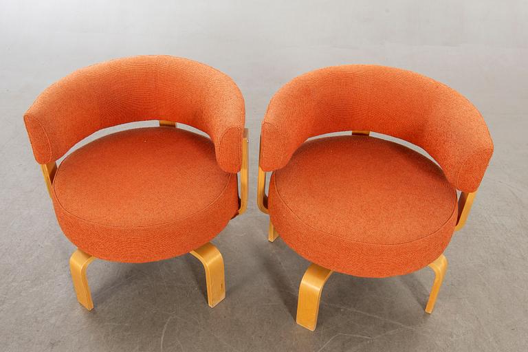 Carina Bengs, a pair swivel chairs for IKEA later part of the 20th century.