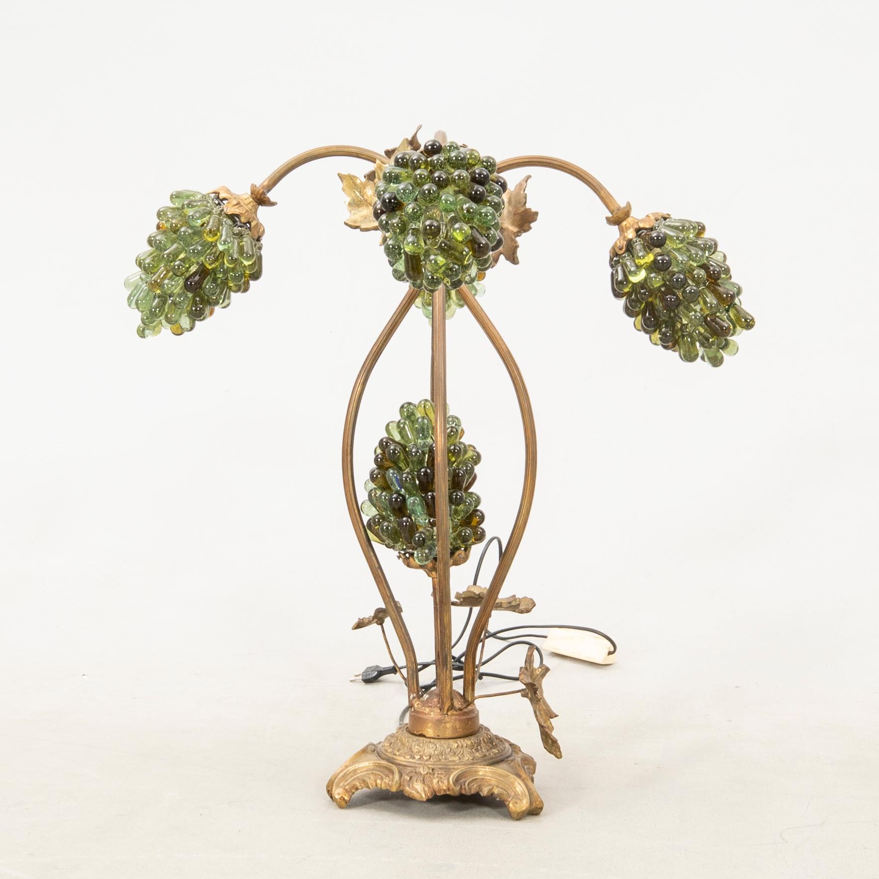 Table lamp Italy 20th century.