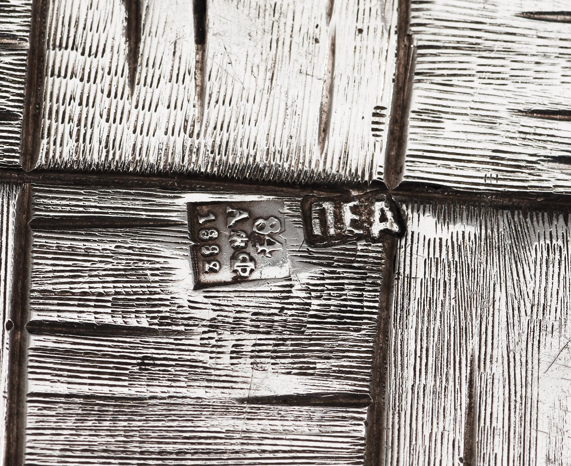 A Russian 19th century silver beaker, unknown makers mark, St. Petersburg 1882.
