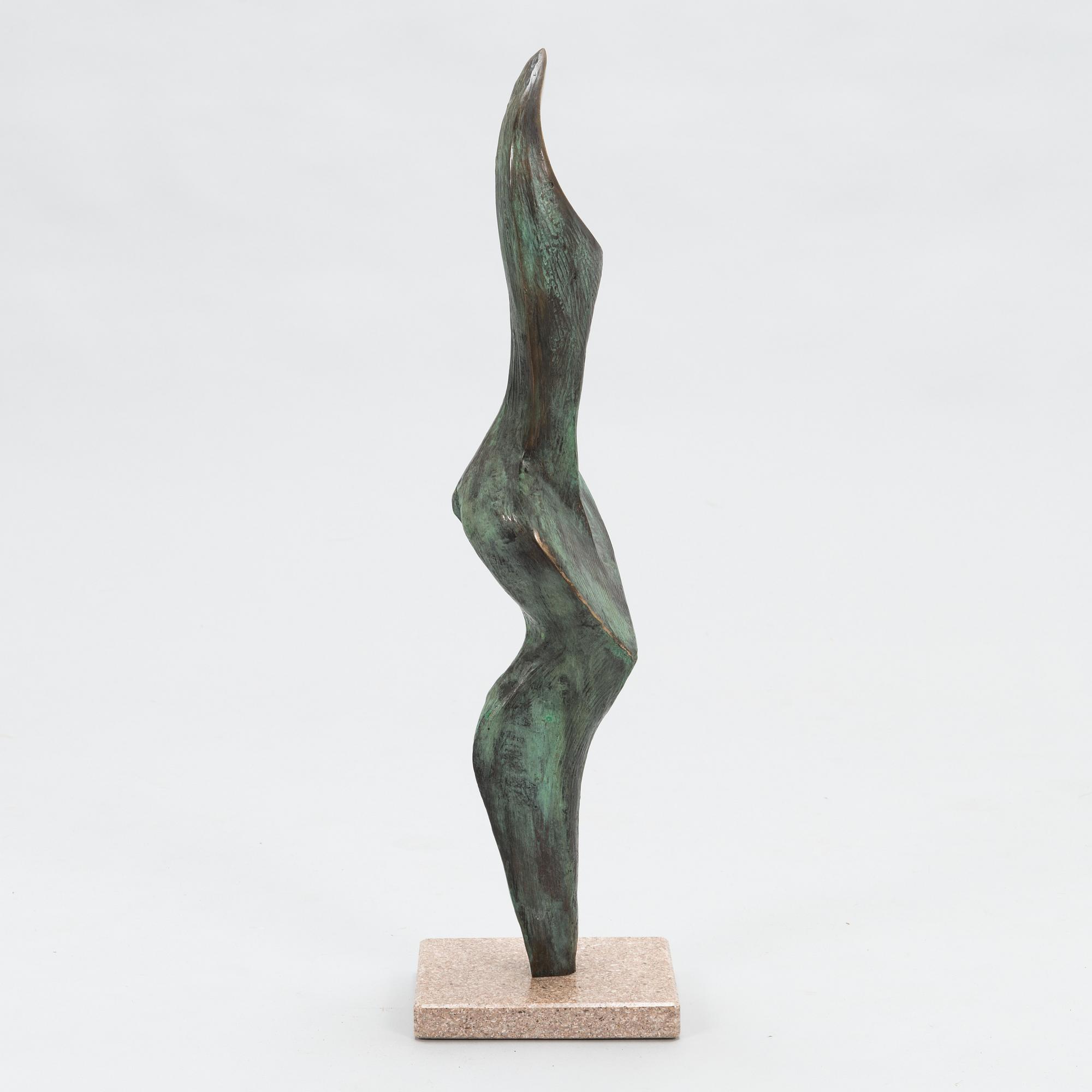 Stan Wys, bronze, signed and dated 1998, numrerad 1/12.